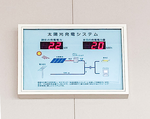 画像：太陽光発電システムの導入