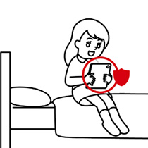 画像:子どものネット利用を守る